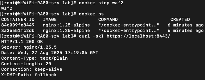 从 HTTP 到 HTTPS 的回源链：DMZ_LB(HTTPS)→WAF(HTTP)→LB(HTTPS) 故障转移实践